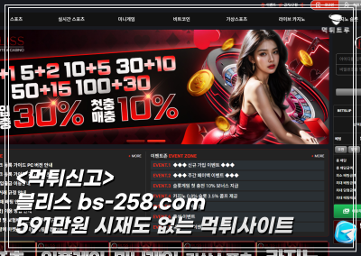 블리스 591만원 먹튀 발생