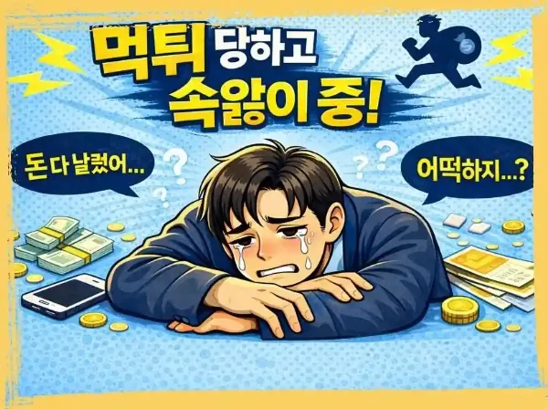 먹튀 피해 당했다면, 혼자 끙끙 앓는 것은 절대 금물!!!!
